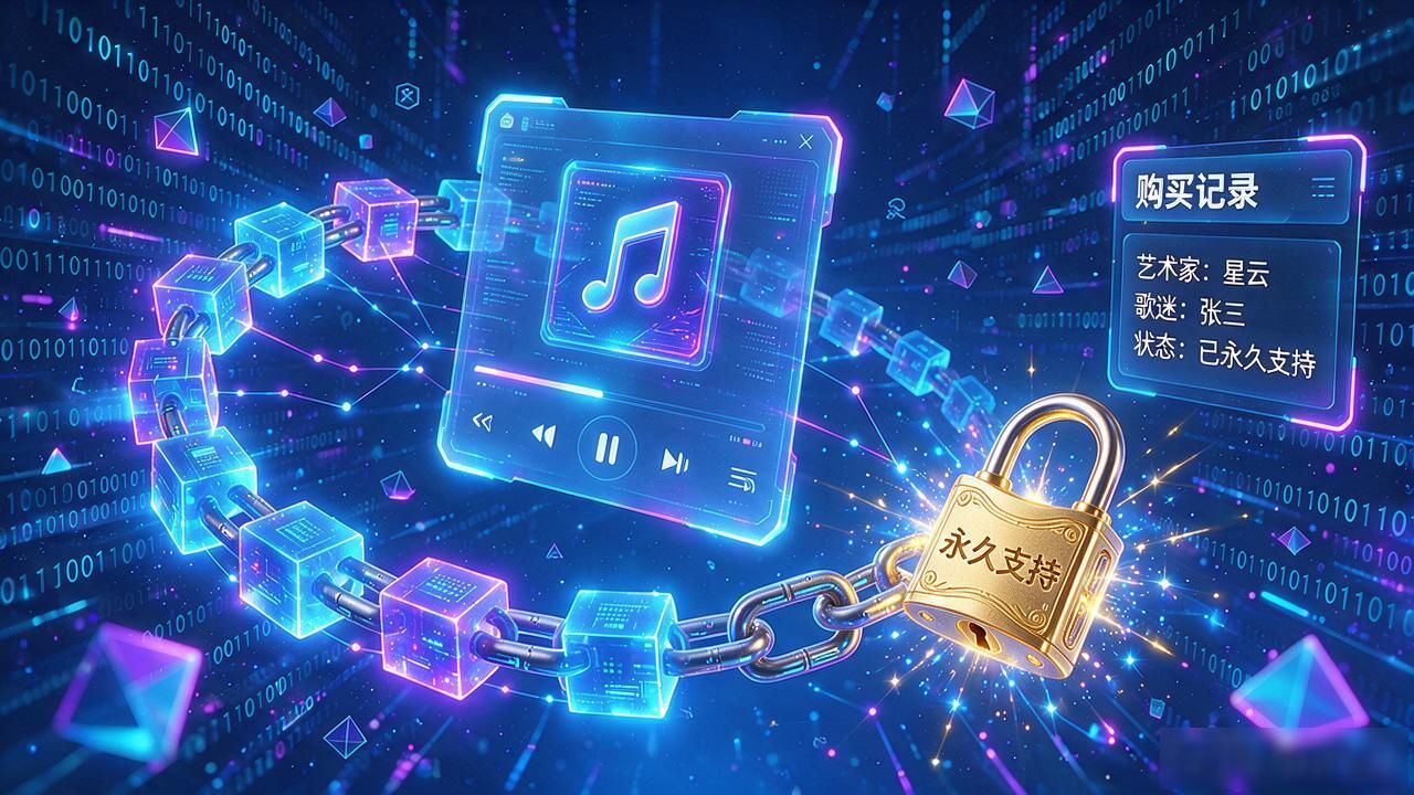 智能合约音乐发行透明化_首个音乐区块链_独立音乐人区块链收益分配