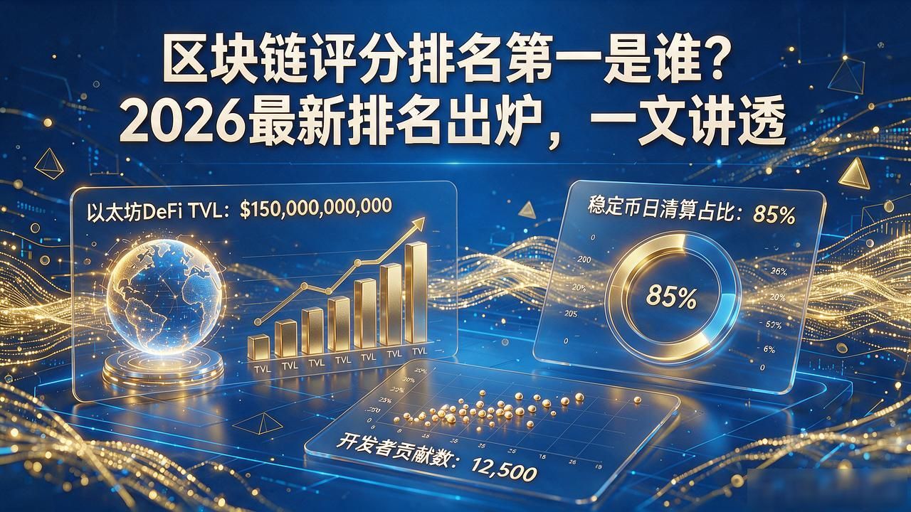 区块链评分排名第一是谁？2026最新排名出炉，一文讲透
