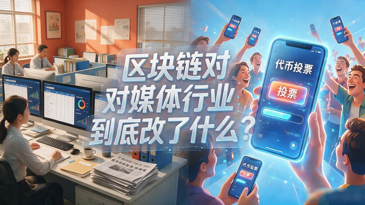 区块链与媒介发展_媒体区块链版权确权_去中心化媒体社区代币投票